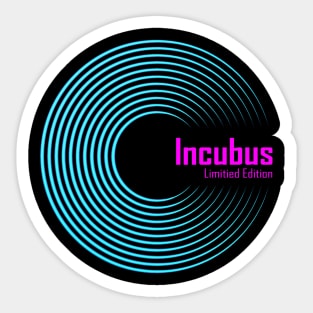 Limitied Edition Incubus Sticker